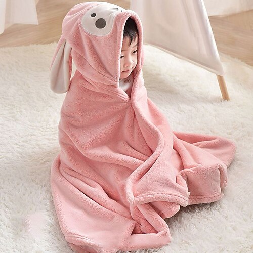 

Kid's Oversized Hoodie Blanket with Gloves Monkey Animal Onesie Pajamas Flannel Cosplay For Boys Girls' Christmas Animal Sleepwear Cartoon Festival / Holiday Costumes