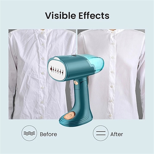 

Foldable Handheld Garment Steamer 1500W Hanging Ironing Machine Electric Steam Iron Portable Clothes Generator for Traveling