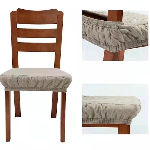 

Seat Covers Dining Chairs Slipcover Stretch Jacquard Washable for Hotel, Dining Room, Ceremony, Banquet Wedding Party