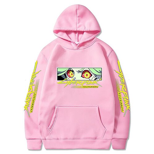 

Inspired by Punk Gothic Cosplay Hoodie Cartoon Manga Print Front Pocket Graphic Hoodie For Men's Women's Unisex Adults' Hot Stamping 100% Polyester Casual Daily