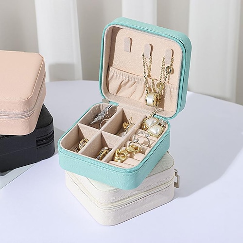 

Jewelry Set For Women's Gift Daily PU Leather Box