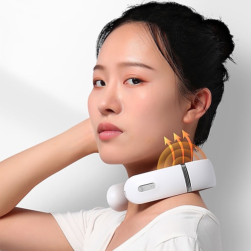 

Electric Neck Massage Instrument Multi Functional Neck Massager Electromagnetic Pulse Heating Neck Protector