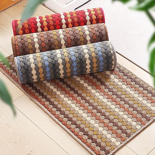

Entryway Door Mat Absorbent Non-slip Kitchen Floor Mat Carpet Bathroom Toilet Foot Mat