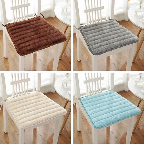 

Chair Cushion Pad Chair Cover Dining Chair Seat Cushion Slipcover Non-Slip Thick Durable and Washable for Dining Room, Office, Kitchen