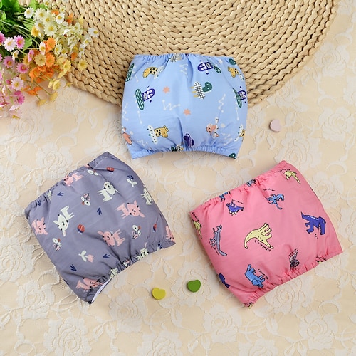 

Dog Cat Pet Underwear Diapers Animal Adorable Stylish Ordinary Casual Daily Outdoor Casual Daily Dog Clothes Puppy Clothes Dog Outfits Warm Blue Pink Random Costume for Girl and Boy Dog Cotton XS S M