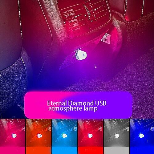 

2pcs Car LED Decoration Lights Light Bulbs SMD LED Energy Saving Plug and play Best Quality For universal All years