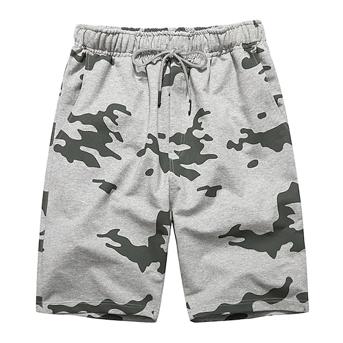 

Herre Surf shorts Badeshorts Sommer shorts Lomme Snørelukning Elastisk Talje Grafisk Camouflage Komfort Åndbart Knælængde Afslappet Ferie I-byen-tøj Gade Stilfuld Militærgrøn Sort