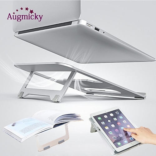 

Laptop Stand Laptop Table Laptop Stander Adjustable Foldable Laptop Stand Laptop Stand Riser 8-Adjustable Height Laptop Stand Holder with Built-in Legs Ergonomic Foldable Laptop