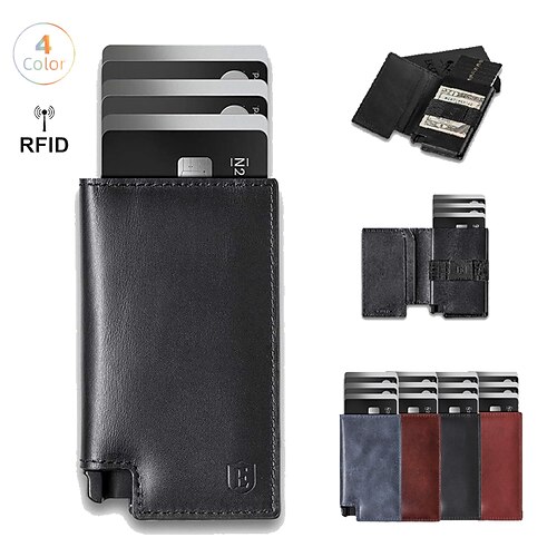 

Ekster Parliament - Slim Leather Wallet - RFID Blocking - Quick Card Access