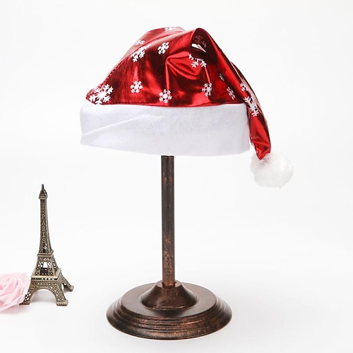

Plush Santa Hat,Christmas Hat,Xmas Holiday Hat Christmas Hats Extra Thicken Fur,Santa Hat Adult for Women Mens Holiday Party