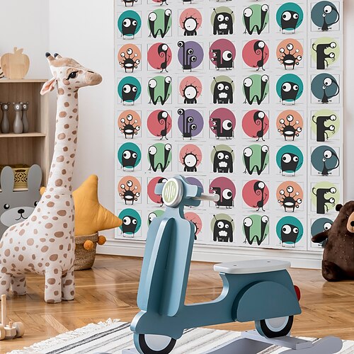 

Classic Tile Stickers Waterproof Creative Kitchen Bathroom Living Room Shop Children's Room Office Wedding Room Removable Self-Adhesive Waterproof and Oil-proof Decorative Wall Stickers