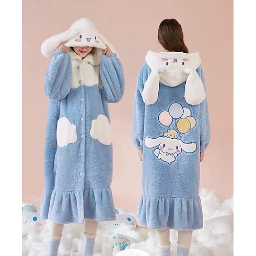 

Adults' Pants Nightwear Wearable Blanket Hoodie Dog Animal Onesie Pajamas Flannel Cosplay For Men and Women Christmas Animal Sleepwear Cartoon Festival / Holiday Costumes