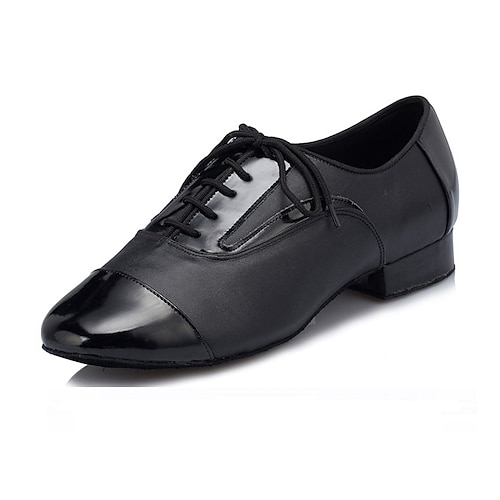 

Per uomo Scarpe per balli latini Liscio Scarpe per danza moderna Professionale Balli da sala Valzer Mocassini in cuoio Collezioni di feste Di tendenza A fantasia Tacco spesso Punta chiusa Con lacci