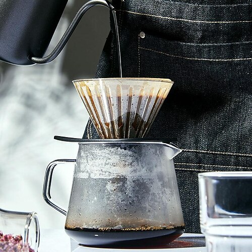 

American Coffee Filter Cup Filter Hand Brewing Pot Sharing Pot Supporting Equipment Wholesale Hand Brewing Coffee Filter Cup