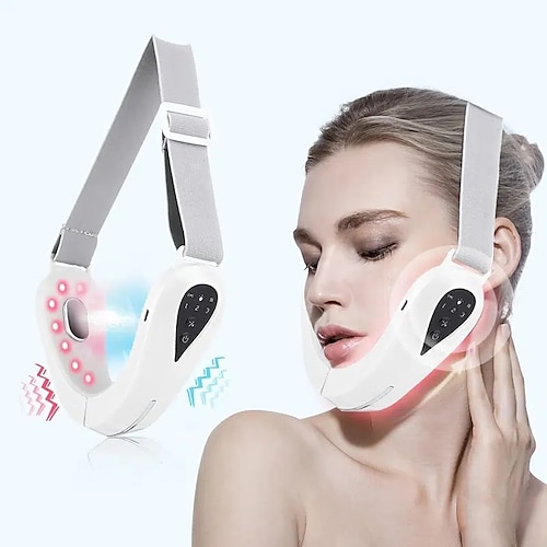 

Electric Face Lifting Device V-Face Slimming Shaping Massager Double Chin Shaping Massager Facial Skin Lifting Machine Face Firming Machine Beauty Device