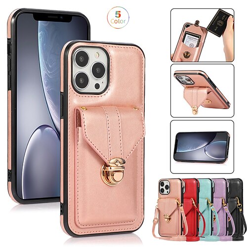 

Phone Case For Apple Classic Series iPhone 14 Pro Max 13 12 11 Pro Max Mini X XR XS 8 7 Plus Bumper Frame Full Body Protective Dustproof Solid Colored TPU PU Leather