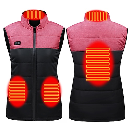  KONCL Heated Vest for Men Women with Battery Pack Included USB  Electric Heated Coat Heating Vest Rechargeable Lightweight Warming Clothing Heated  Jackets (S) : Sports & Outdoors