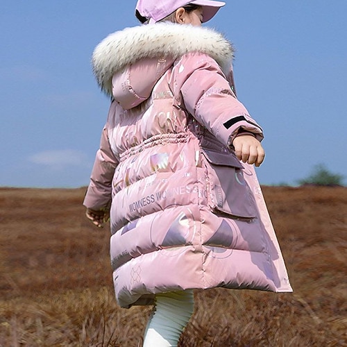  doudoune pour fille, doudoune pour enfant, manteau imperméable en coton pour l'extérieur, vêtements d'extérieur, 4 à 13 ans, automne, noir, rose, vert