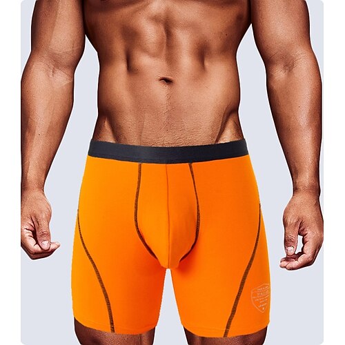 

Men's Sport Briefs Running Brief Bottoms Athletic Athleisure Winter Cotton Breathable Quick Dry Moisture Wicking Fitness Gym Workout Running Sportswear Activewear Stripes White Black Fuchsia