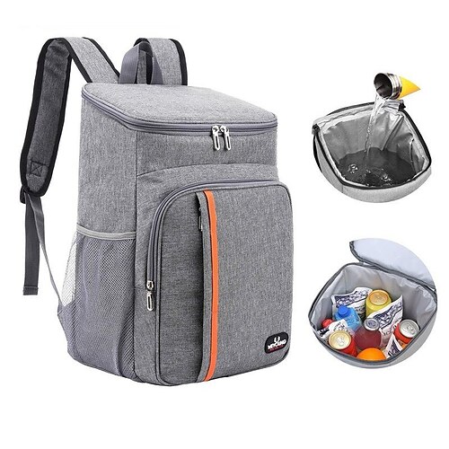 

Exclusive Picnic Backpack Shoulders Insulation Bag Outdoor Ice Pack Thick Insulation Backpack Water Leak Proof Picnic Bag