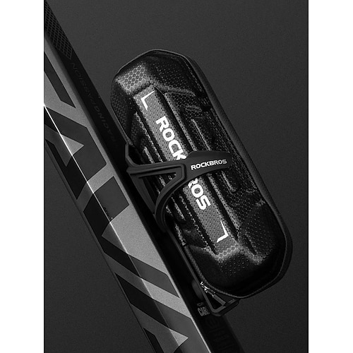 

ROCKBROS Bike Tool Bags, Road Bike Kit Tool Bag, Repair Kit Capsule Hard Shell Bicycle Bag, Mountain Bicycle Tool Pouch Bike Tool Mount, Repair Tool Wrap Case, No Tool