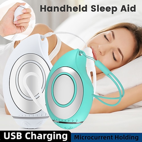 

USB Charging Microcurrent Holding Sleep Aid Instrument Hypnosis Instrument Massager and Relax Pressure Relief Sleep Device
