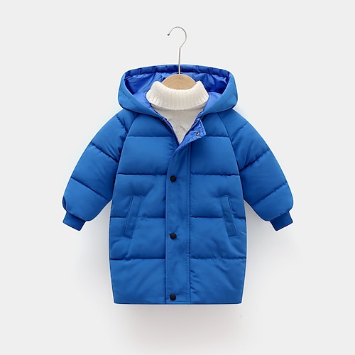 

Bambino (1-4 anni) Da ragazza Piume Color Block Attivo Esterno Cappotto Capispalla 3-7 anni Inverno Nero Blu Rosa