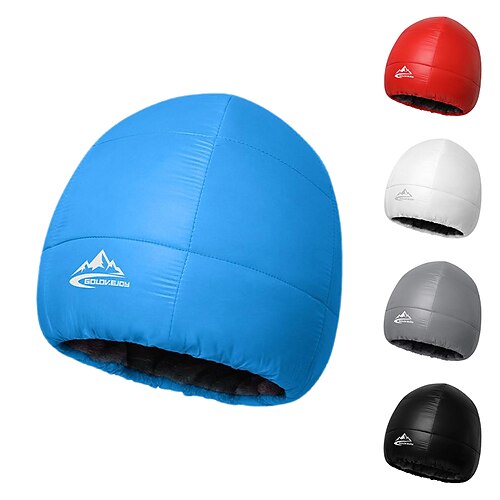 

REXCHI Cycling Beanie / Hat Cycling Cap / Bike Cap Helmet Liner Cap Waterproof Rain Waterproof Warm Breathable Winter Sports Bike / Cycling Silver grey Black Blue Velvet Winter for Men's Unisex