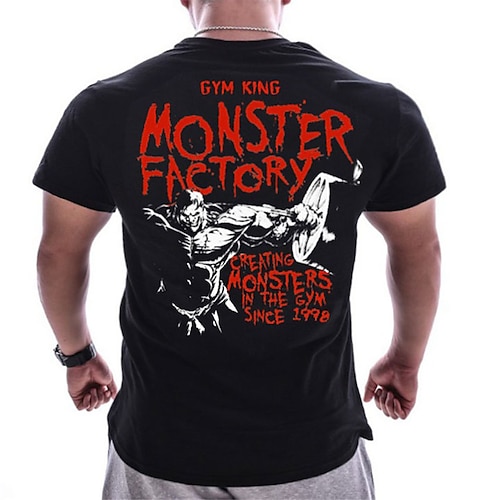 

Men's Plus Size T shirt Tee Big and Tall Graphic Crew Neck Short Sleeve Spring & Summer Basic Fashion Streetwear Comfortable Casual Sports Tops