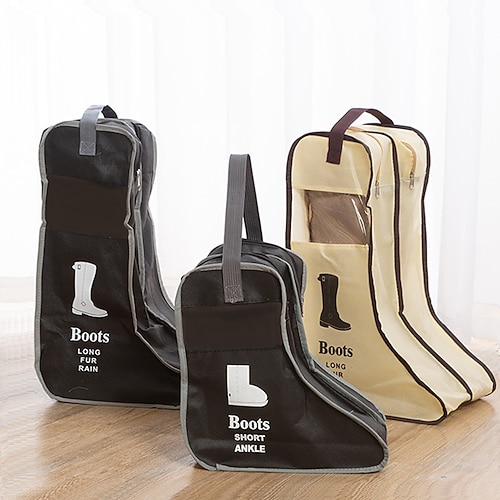 

Travel Shoe Bag Shoe Storage Bag Home Boot Storage Bag Visible Dust Boot Cover Boot Cover