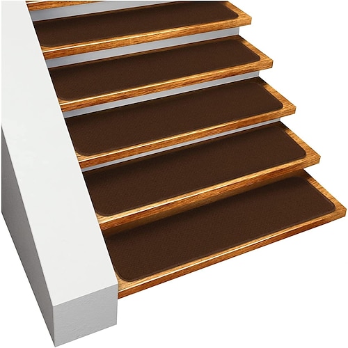 

Skid-Resistant Stair Treads Carpet for Home Wooden Stair Home Living Indoor