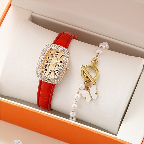 

Femme Montres à quartz Créatif bracelet Cuir PU Suivre