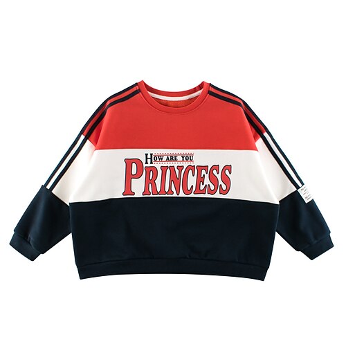 

Kids Boys Sweatshirt Pullover Color Block Long Sleeve Crewneck Children Top School Sweatshirt Fashion Daily Green Red Winter 7-13 Years