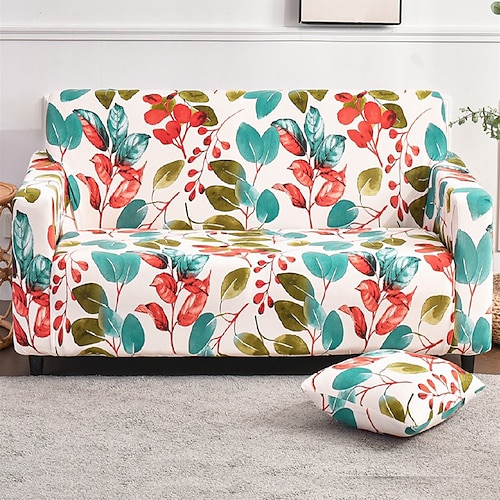 

Sofa Cover Floral / Geometric / Cities Printed Polyester Slipcovers