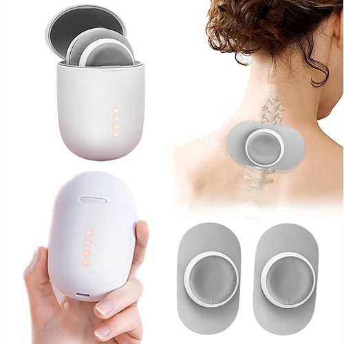 

Magic Massage Stickers TENS Low Frequency Pulse Electrical Full Body Relax Muscle Therapy Massager With Charging Case