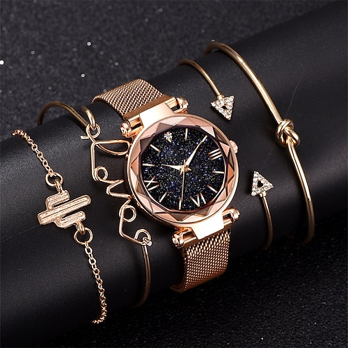 

Mujer Reloj de Pulsera Relojes de cuarzo Esfera Grande con joyas Aleación Reloj