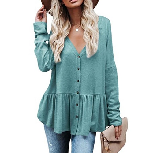 

2021 amazon europe and the united states autumn and winter new knitted cardigan long sleeve dovetail hem smocked slit casual loose