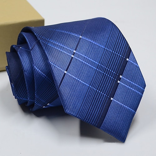

Men's Basic Ties Solid Color Blue Purple Pink 2022