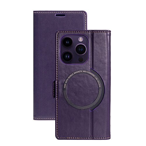 

Phone Case For Apple Magnetic Adsorption iPhone 14 13 12 11 Pro Max Plus Bumper Frame Magnetic Full Body Protective Solid Colored PU Leather