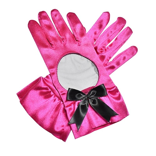 

Nylon Wrist Length Glove Vintage Style / Simple With Bow(s) Wedding / Party Glove