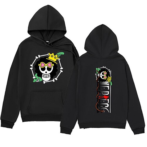 

Inspired by One Piece Film: Red Burukku Hoodie Cartoon Manga Anime Front Pocket Graphic Hoodie For Men's Women's Unisex Adults' Hot Stamping 100% Polyester Casual Daily