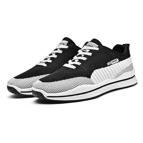 

men's shoes 2022 spring new casual flying woven sports shoes male students running shoes travel shoes cross-border trend all-match