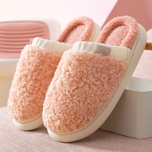 

Per donna Pantofole Pantofole fuzzy Pantofole da interno Interni Giornaliero Inverno Piatto Punta tonda Informale Classico Dolce Pelliccia sintetica Mocassino Tinta unita Giallo Rosa Verde