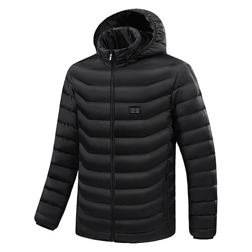 15 Areas Heated Jacket Men Women Warm Heating Jacket USB Electric Thermal Waterproof Heated Coat Hunting Hiking Camping Fishing Winter