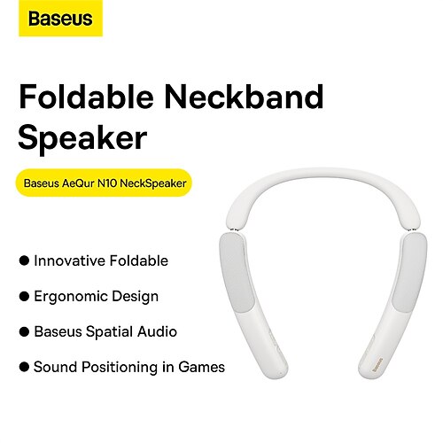 

Baseus AeQur N10 Long Battery Life Wireless NeckSpeaker