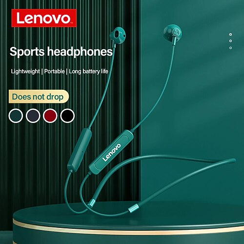 

Lenovo SH1 Neckband Headphone In Ear Bluetooth5.0 Waterproof Sports Stereo for Apple Samsung Huawei Xiaomi MI Fitness Running Mobile Phone