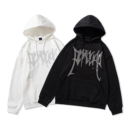 

Inspired by Punk Gothic Gothic Hoodie Print Graphic Hoodie For Men's Women's Unisex Adults' Hot Stamping 100% Polyester Casual Daily