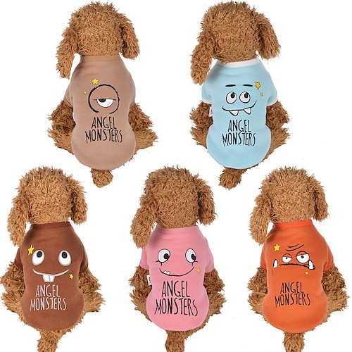 

Dog Cat Sweatshirt Character Adorable Stylish Ordinary Casual Daily Outdoor Casual Daily Winter Dog Clothes Puppy Clothes Dog Outfits Soft Rosy Pink Random Sky Blue Costume for Girl and Boy Dog