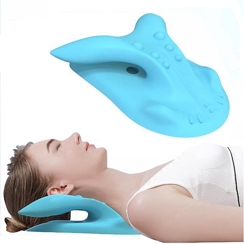 

Cervical Vertebra Massage Shiatsu Pillow To Protect The Neck Sleeping Pillow Correction Female And Male for Neck Pain Relief