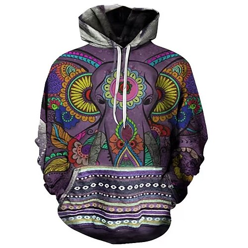 

Inspired by American Indian Totem Hoodie Cartoon Manga Anime Front Pocket Graphic Hoodie For Men's Women's Unisex Adults' 3D Print 100% Polyester Casual Daily